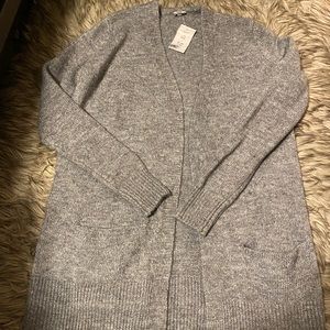 GREY CARDIGAN